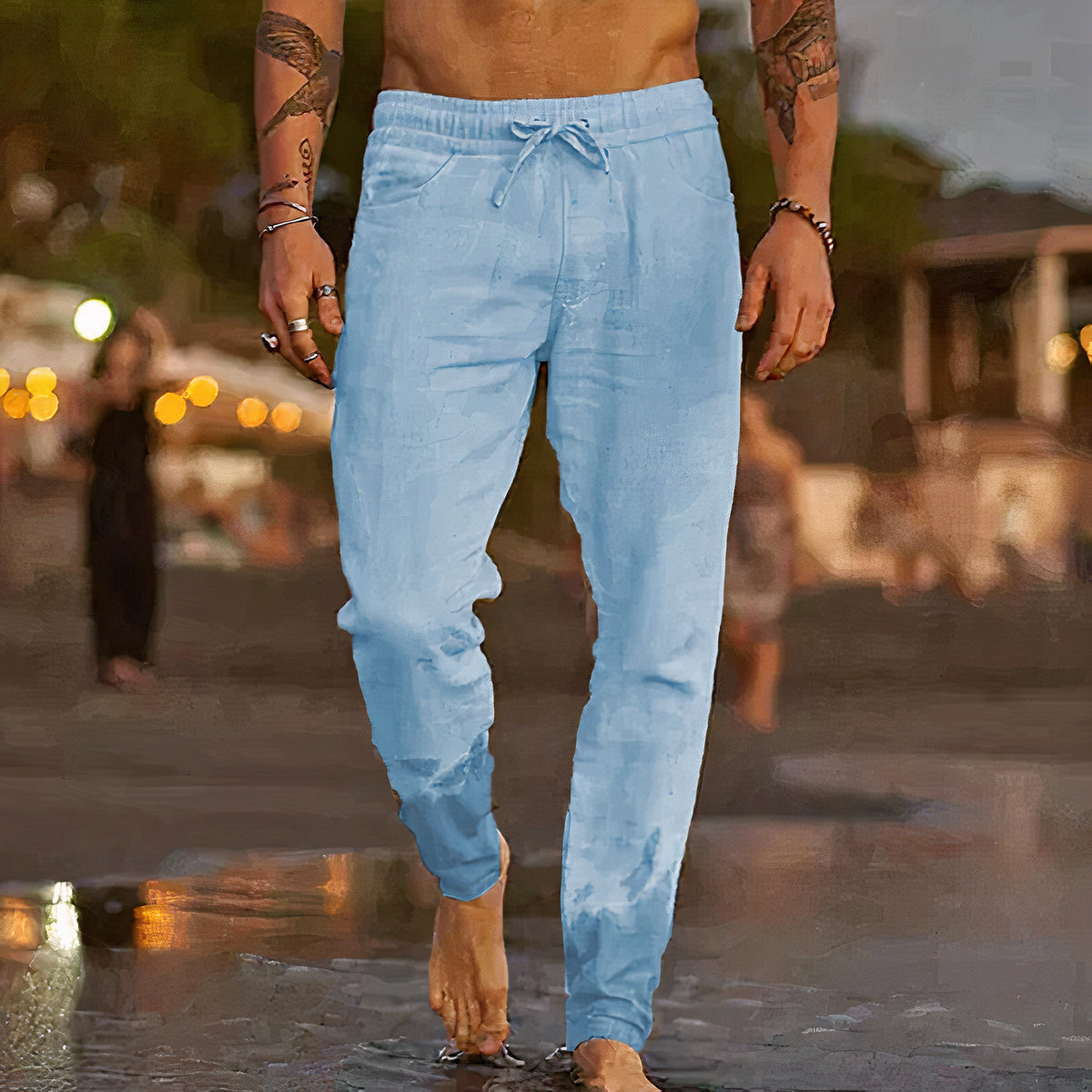 Cole | Classic Lightweight Summer Trousers for Men