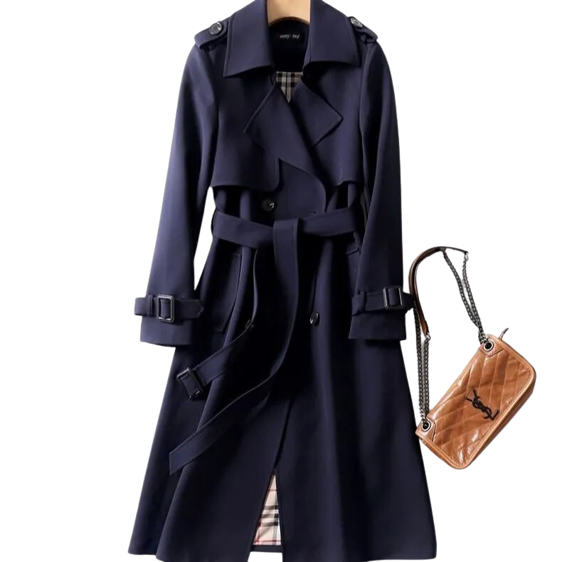 Elegant trench coat for women - perfect for autumn, timeless and lightweight