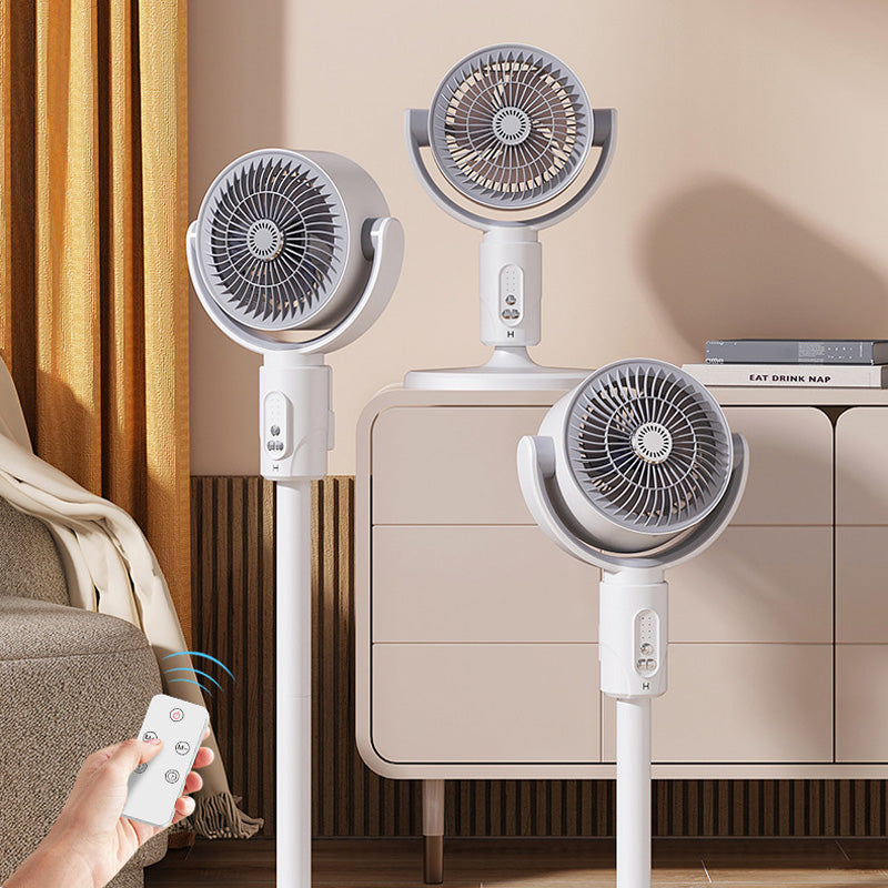 Motor Stand Fan, 20 dB Very Quiet Fan, 30 m Throw Distance, 2465 m³/h Air Volume, Fan with Remote Control & Cooling | Nokmo