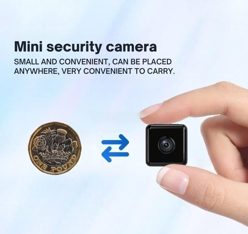 Nokmo | 1080P Wireless WiFi Security Camera | Weather-Resistant, App-Controlled & Ideal for Indoor and Outdoor Surveillance | Small Closed Circuit Camera