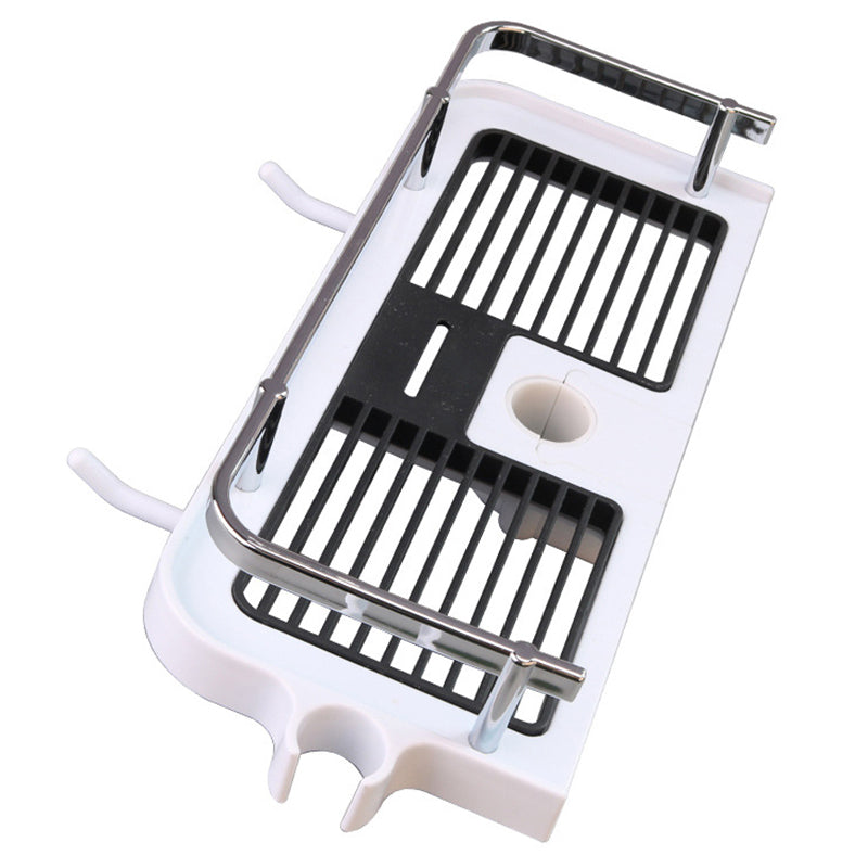 Nokmo | Adjustable Shower Caddy with Hooks, No Drill