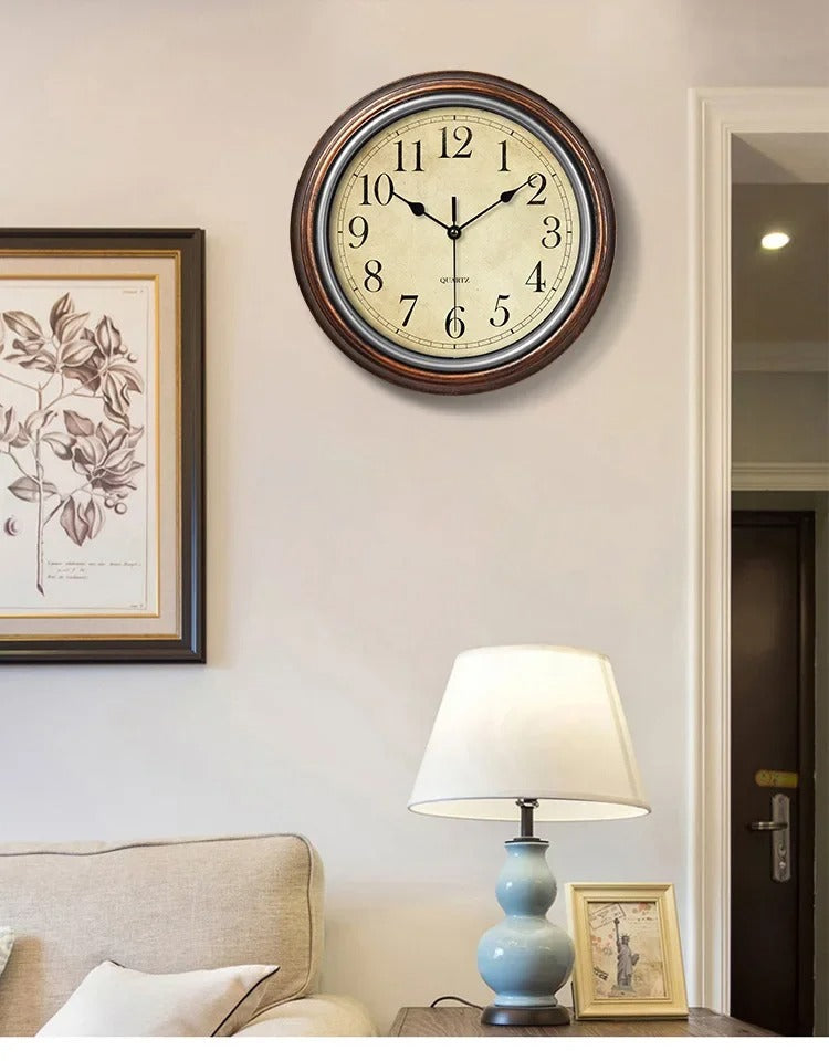Nokmo | Analog Wall Clock with Roman Numerals