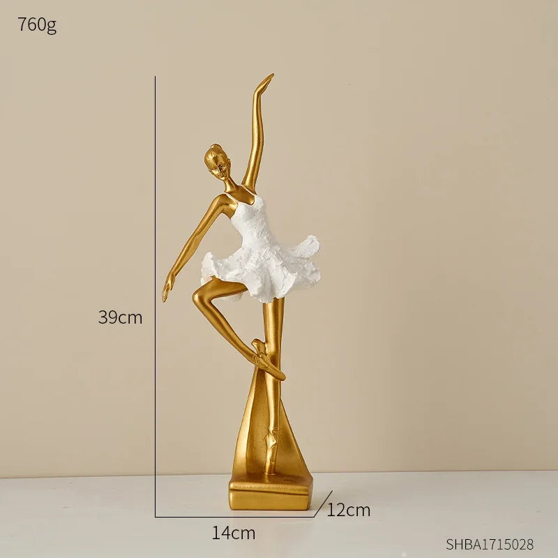 Nokmo | Ballet Dancer Figure for Desk & Living Space