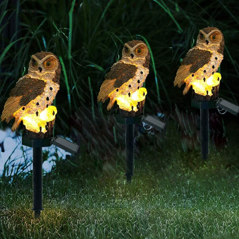 Nokmo | Barter | Garden Lamp Owls with Solar Energy