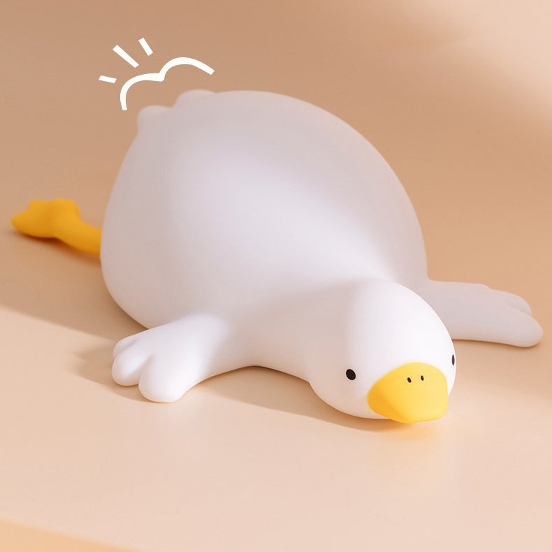 Nokmo | Big White Goose Tap Tap LED Night Light