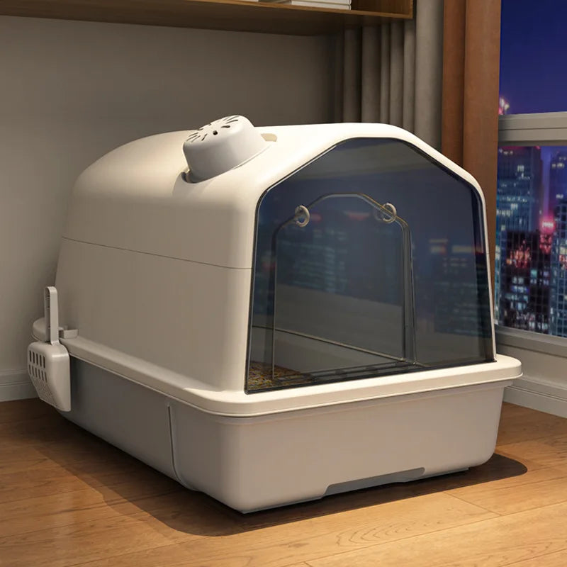 Nokmo | Enclosed Litter Box for Cats
