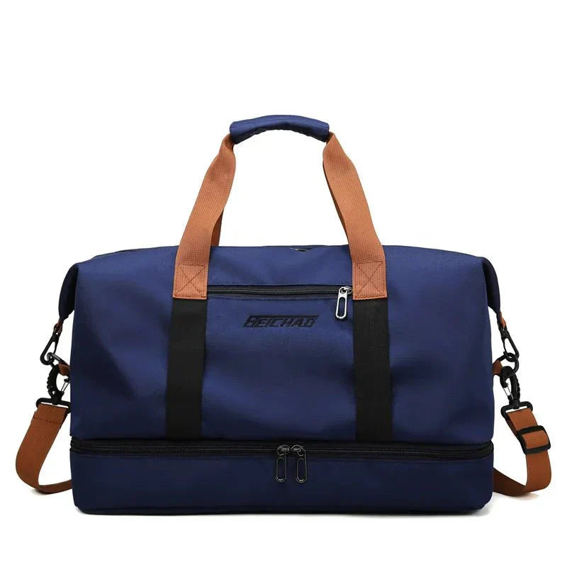 Nokmo | FITVOY DUFFEL – Lightweight Gym & Travel Bag with Shoe Compartment and Wet-Dry Separation