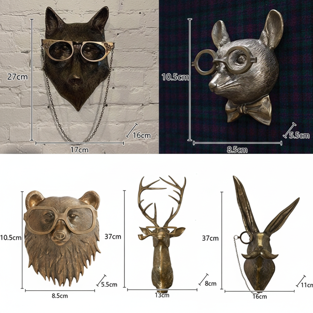 Nokmo | Frankie the Stag Wall Mount