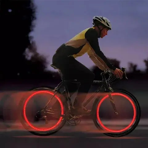 Nokmo | High-quality bicycle valve lighting with LED – Perfect for night rides