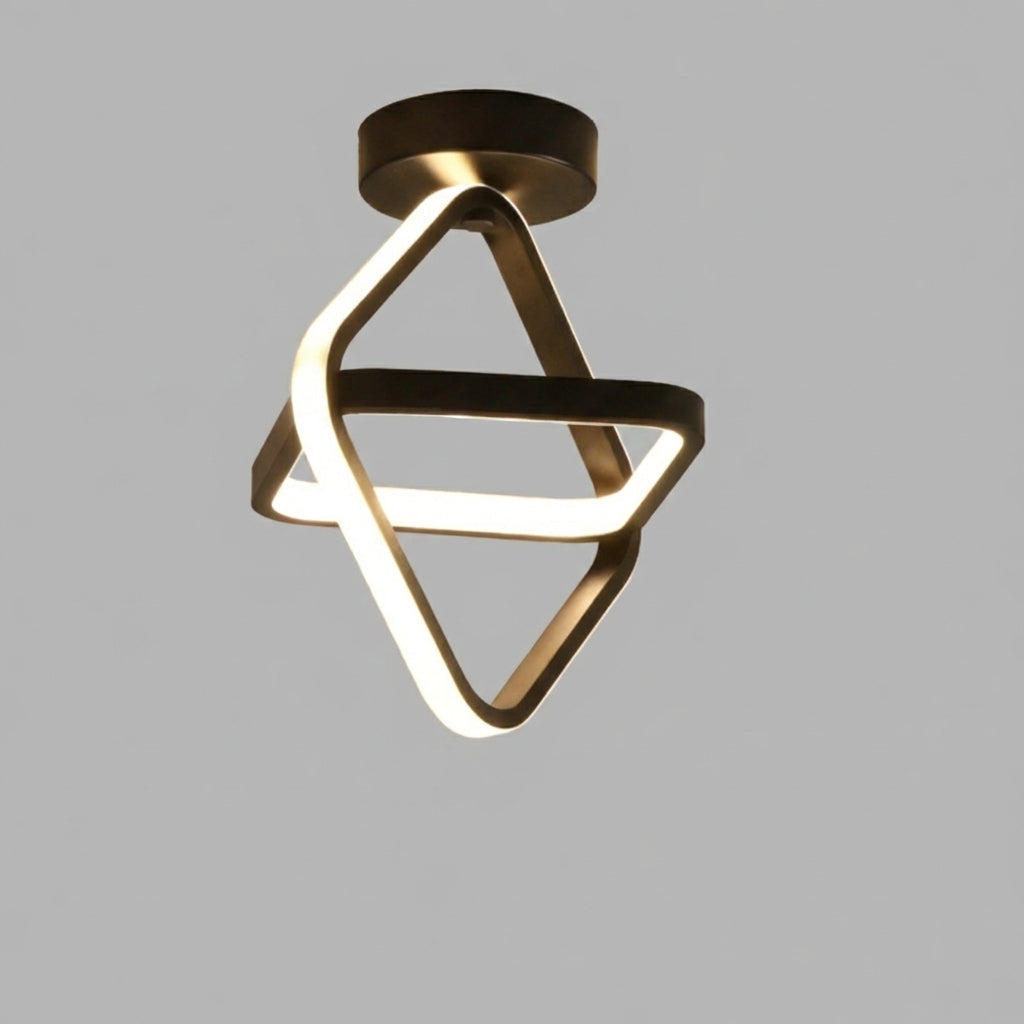 Nokmo | LED Ceiling Lamp with Double Ring Design