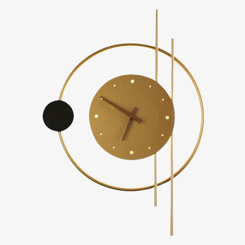 Nokmo | LumiClock - Modern LED Wall Clock for Stylish Lighting