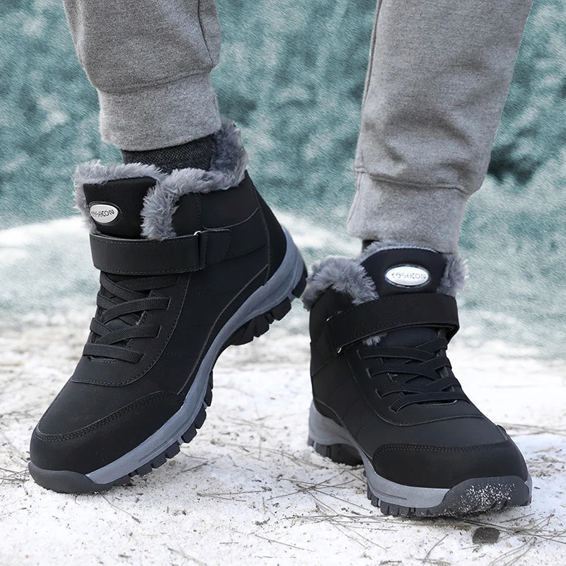 Nokmo | Men's Winter Snow Boots with Fur Lining