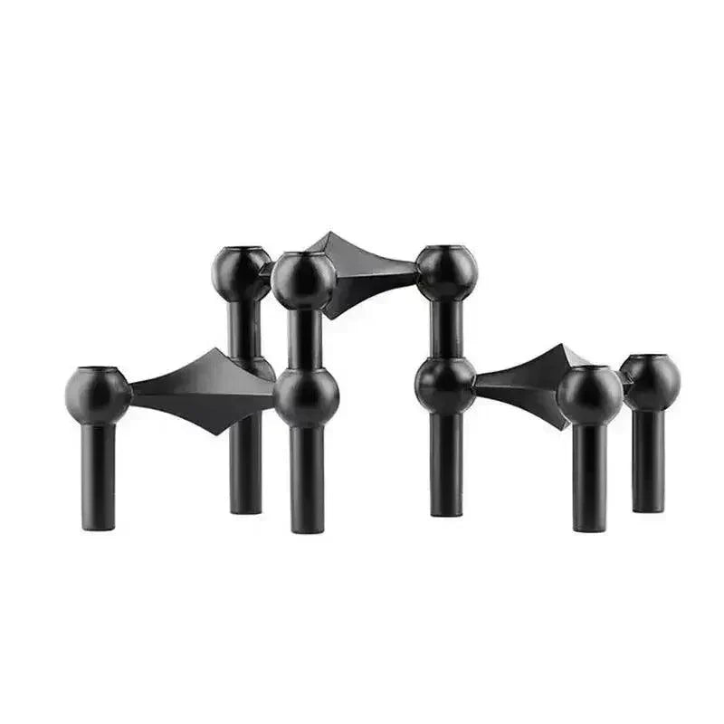 Nokmo | Modular Molecular Metal Candle Holder