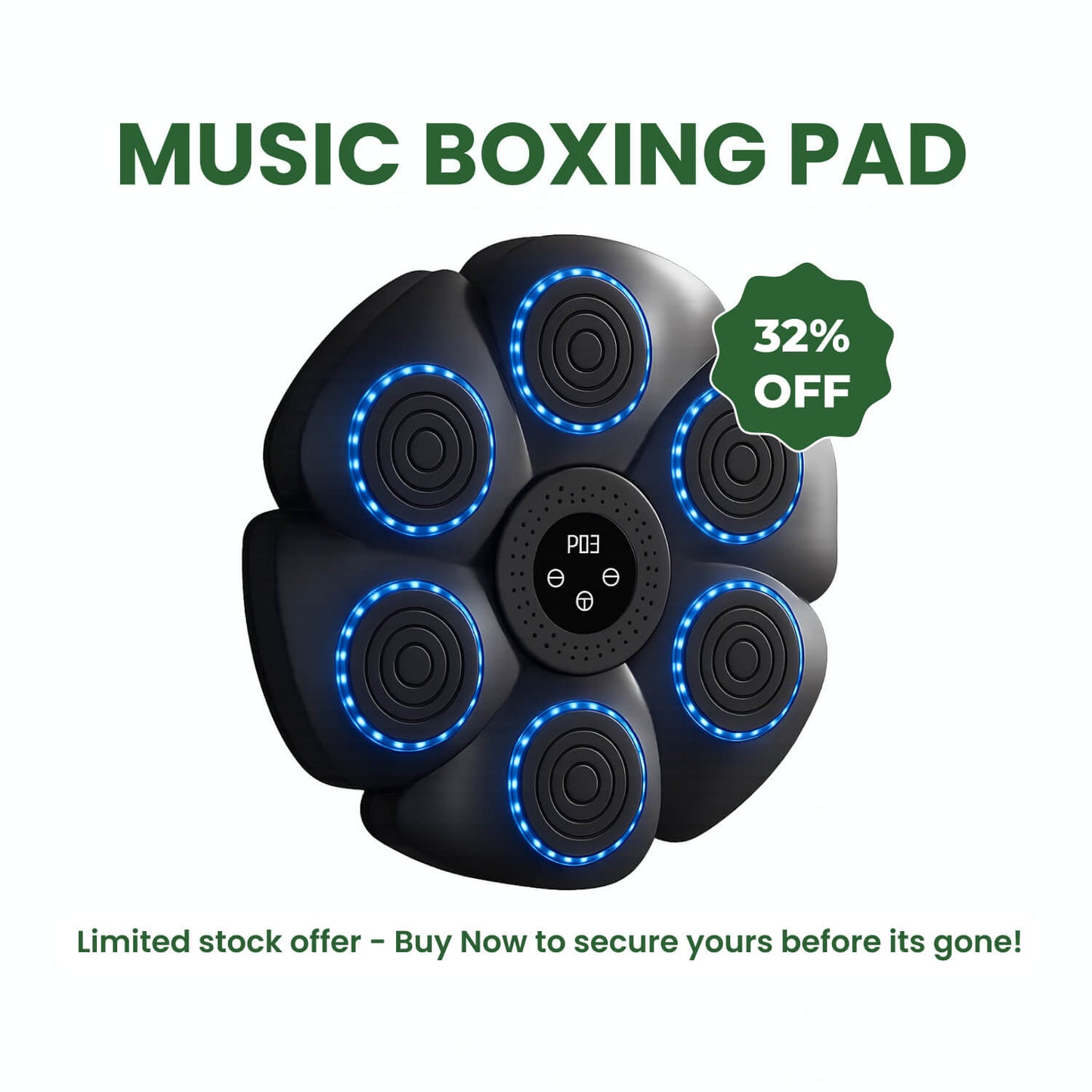 Nokmo | Music Boxing Machine | Interactive Training | RGB & Bluetooth