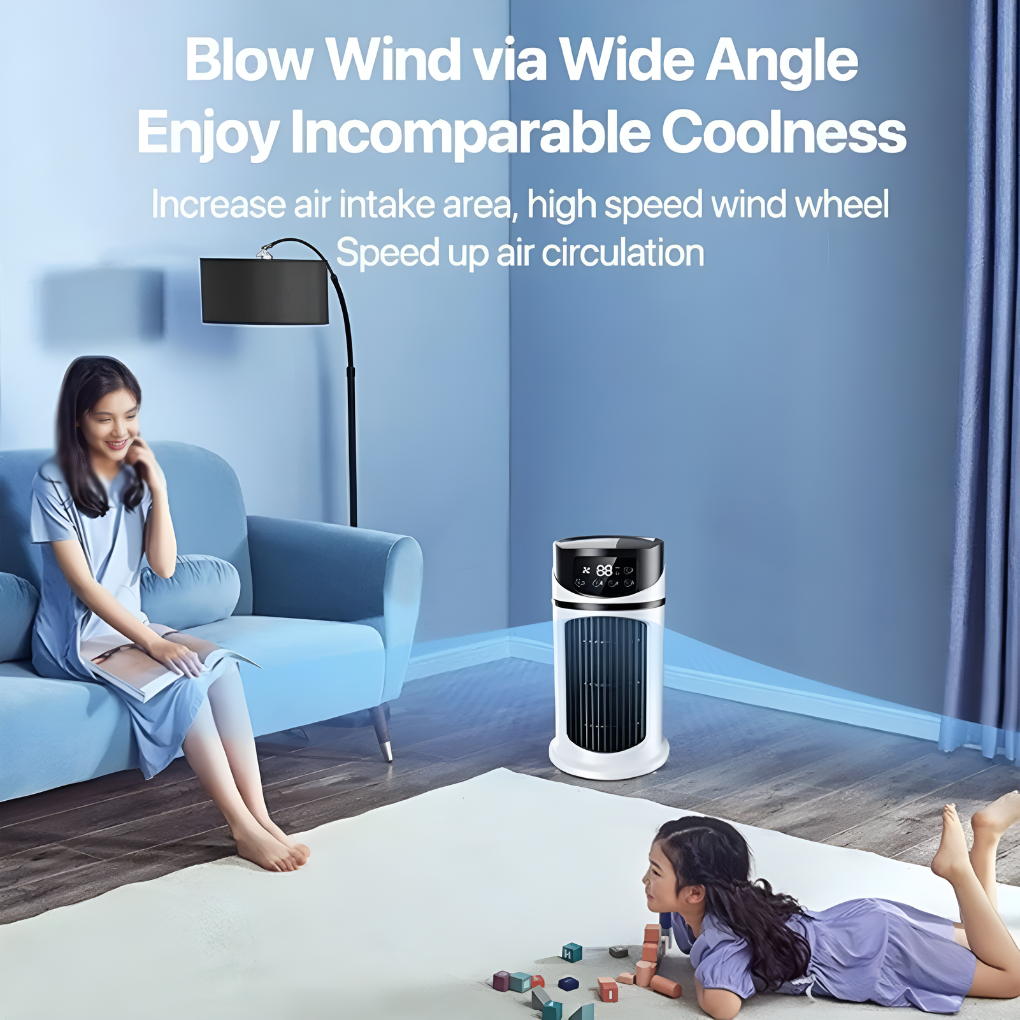 Nokmo | Portable Tower Air Conditioner with Digital Display