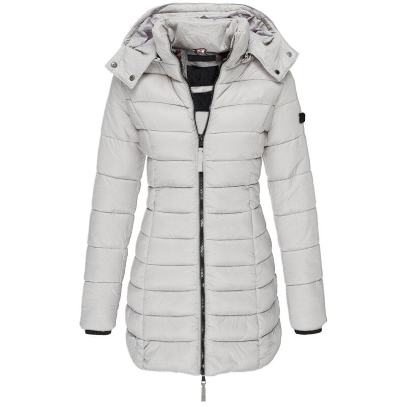 Nokmo The Best and Coziest Winter Jacket with Hood and Zipper