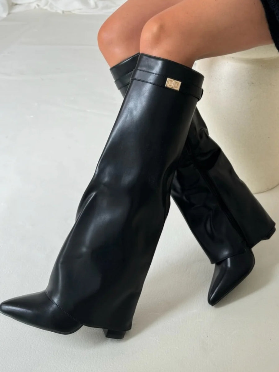 Nokmo | Women's Shoes in Leather with Metal Details | Everyday