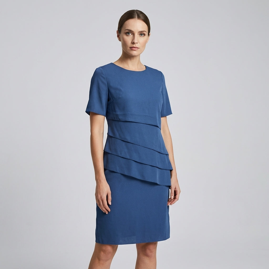 Nokmo | Women's Tiered Midi Dress