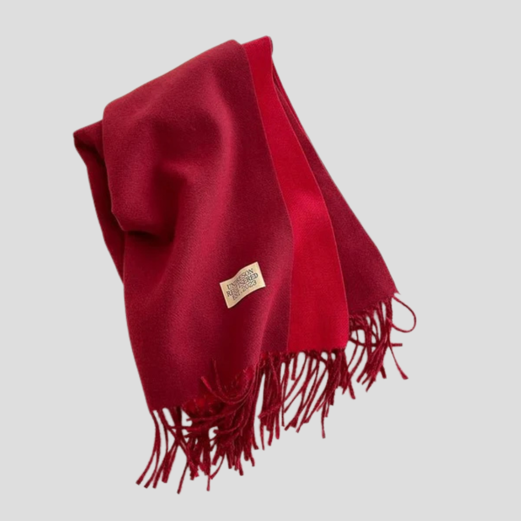 Nokmo | Women's Winter Scarf with Fringed Ends