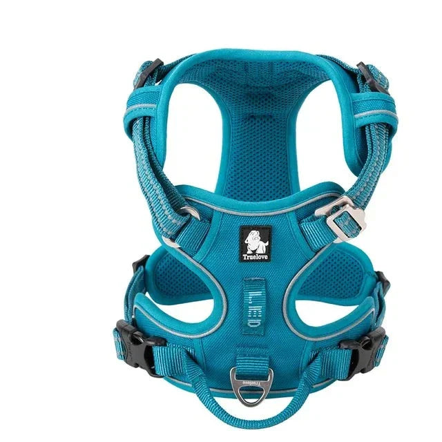 Reflective Dog Harness | Adjustable Collar with Reflective Details for Safety