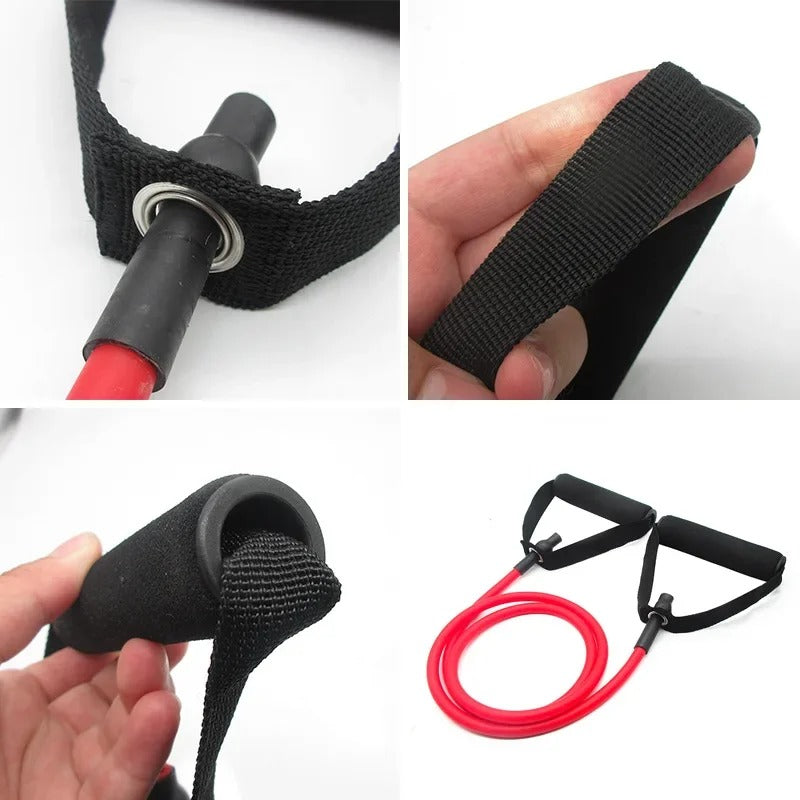 Resistance Bands with Handles for Strength and Rehab