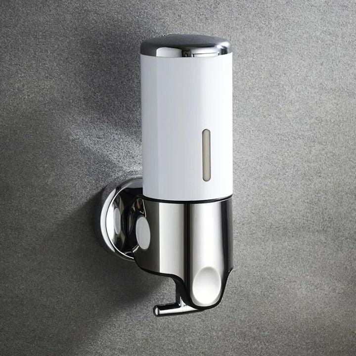 SOAPFORT – High-quality wall-mounted soap dispenser with elegant stainless steel design