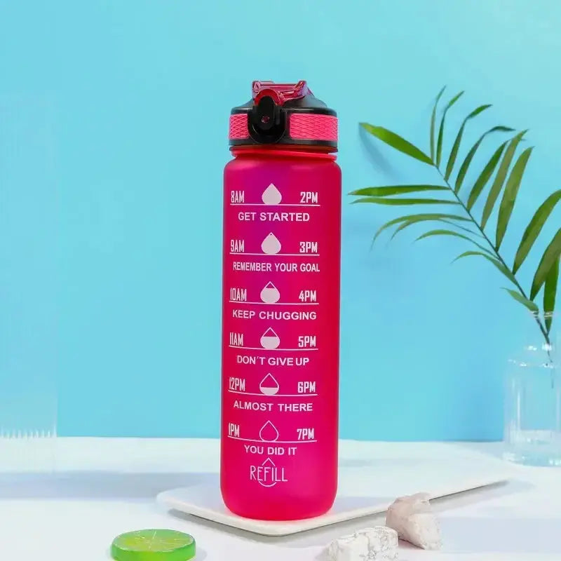 1000ML Motivation Water Bottle