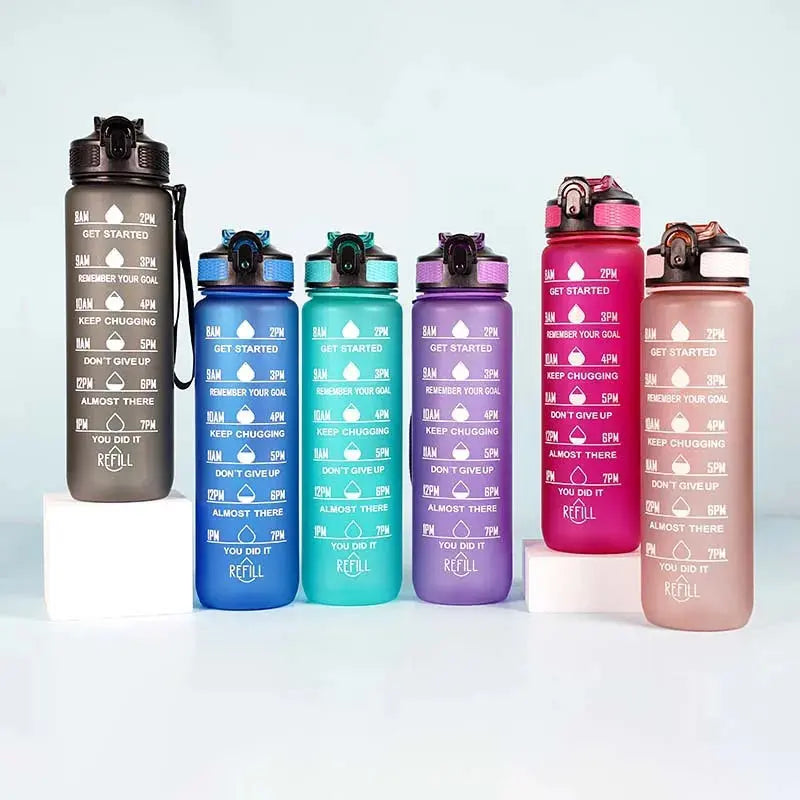 1000ML Motivation Water Bottle