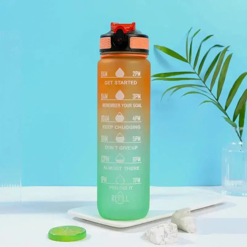 1000ML Motivation Water Bottle