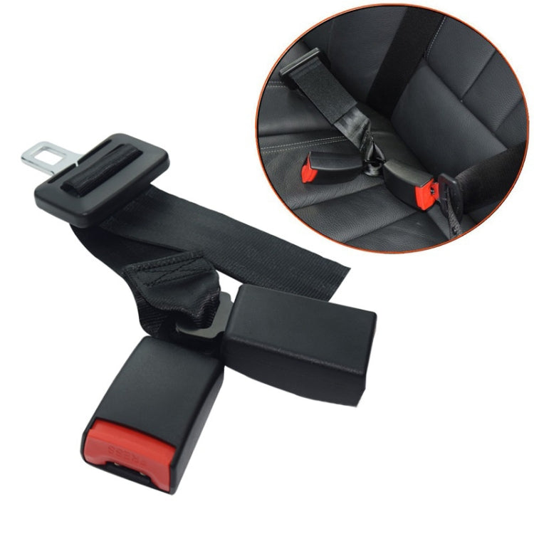 A Support and Two Extension Belts for Two-Seat Rear Seatbelt