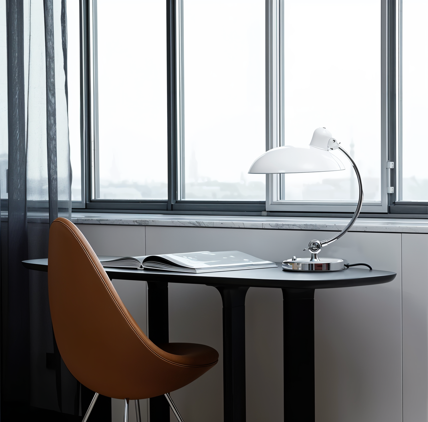 Adjustable Vintage Iron Desk Lamp – Virella