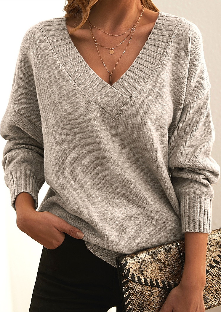 Aeliana - Elegant Cashmere Jumper for Autumn