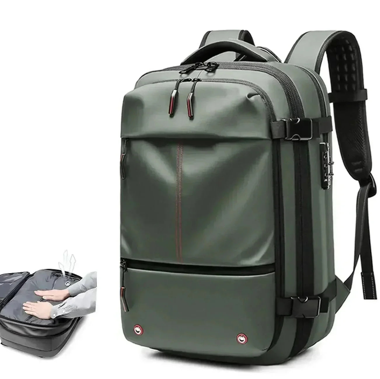 AIRTRAIL Backpack - Compressible Laptop Backpack for Traveling