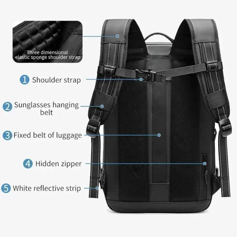 AIRTRAIL Backpack - Compressible Laptop Backpack for Traveling