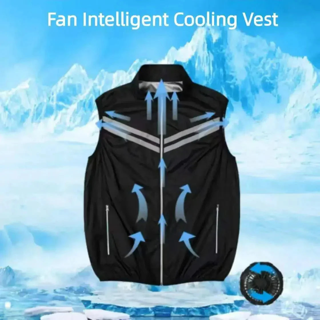 AIRVENTA – Cooling vest with fan for pleasant summer comfort