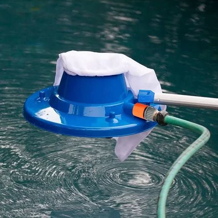 AQUAVAC – Chemical-Free Pool Cleaner with Strong Suction Power for Leaves & Dirt
