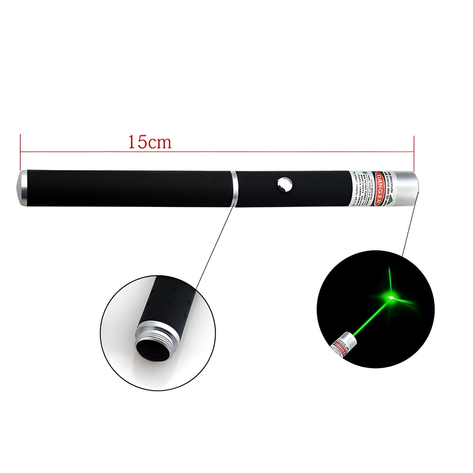 AstraBeam Multi Color Laser Pointer With Adjustable Focus