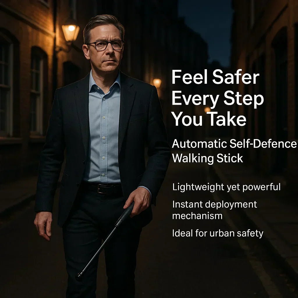Automatic Walking Stick for Self-Defense in Urban Security