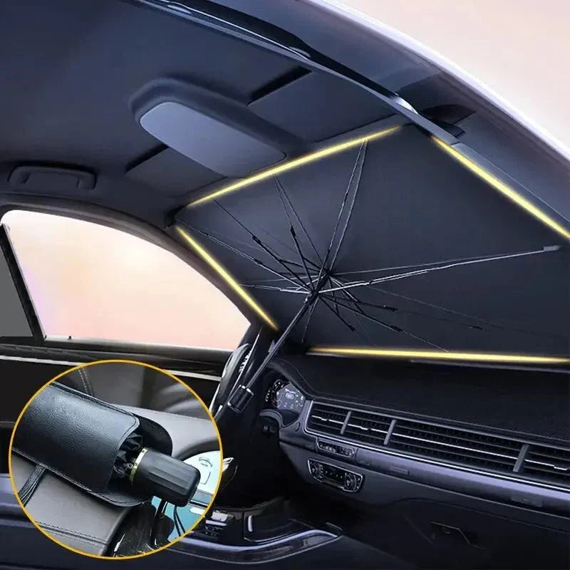 AUTOSHADE – Foldable Sunshade for Comfortable Vehicle Temperatures