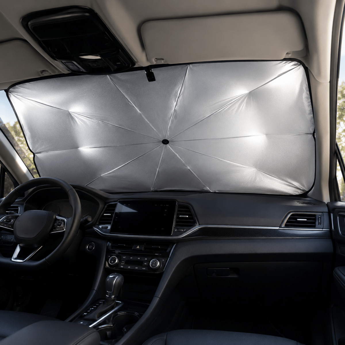AUTOSHADE – Foldable Sunshade for Comfortable Vehicle Temperatures