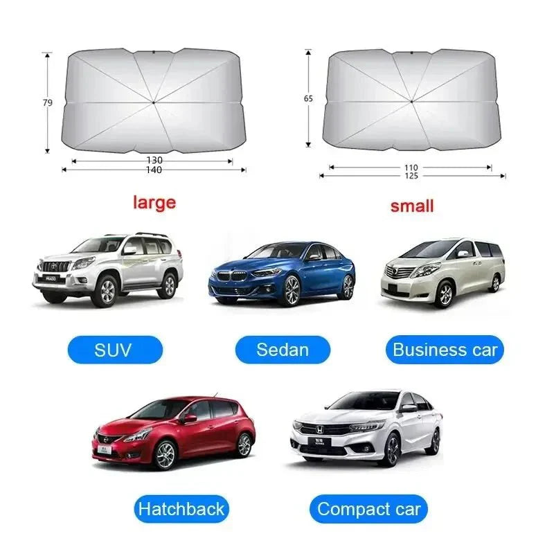 AUTOSHADE – Foldable Sunshade for Comfortable Vehicle Temperatures