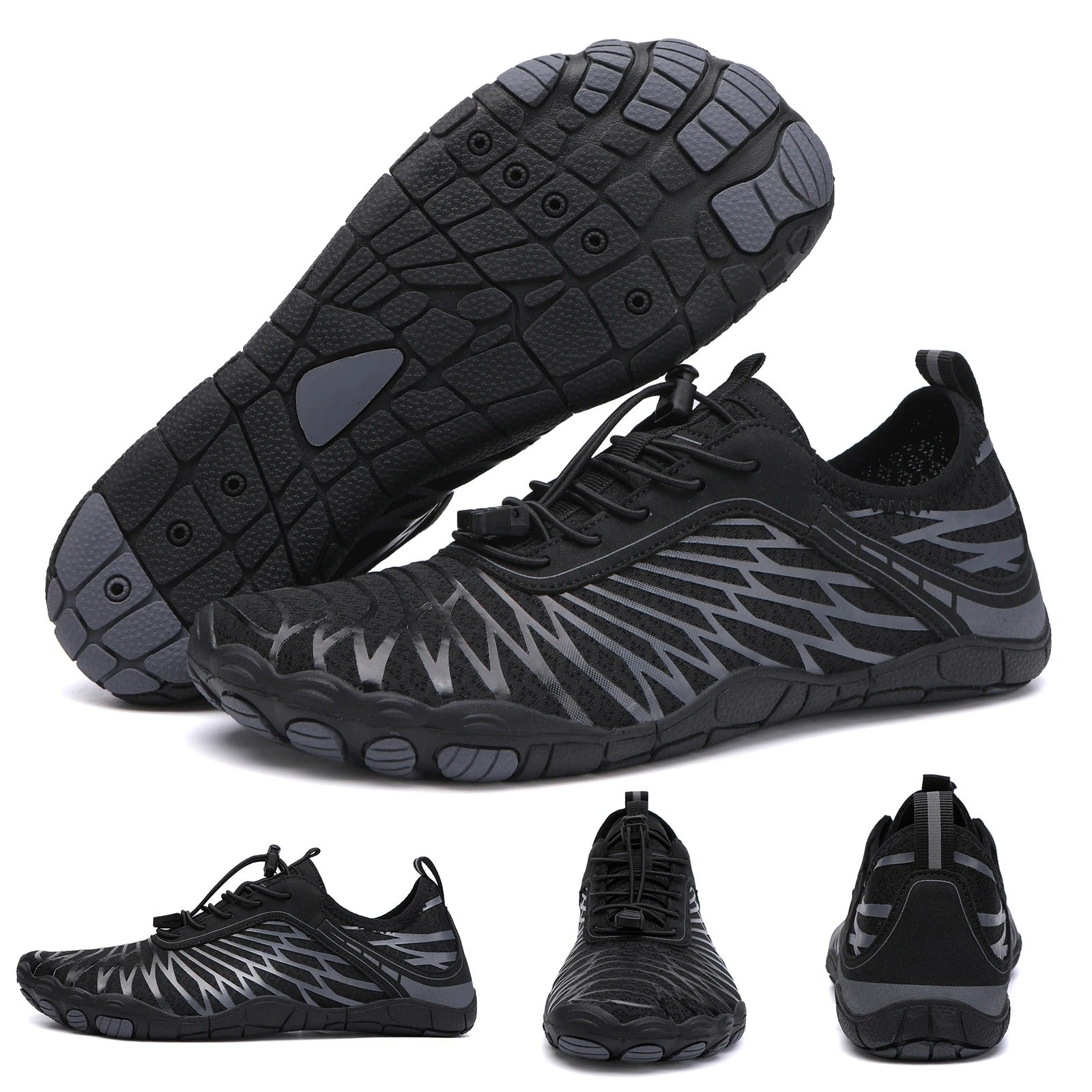 Barefoot Shoes Stripe - thin, flexible & natural fit