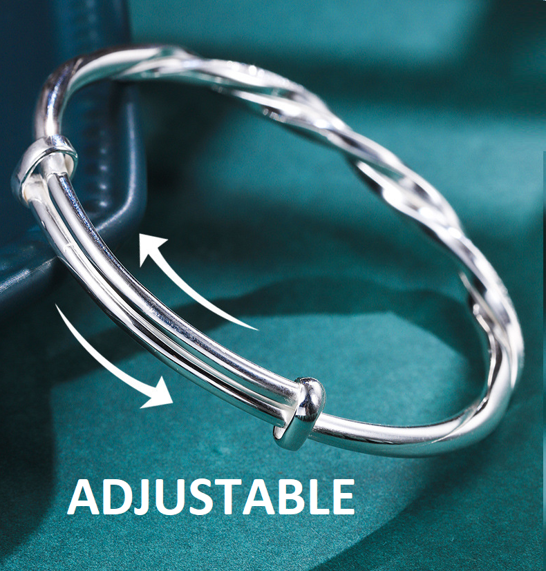 Beautiful Dazzling Silver Bracelet