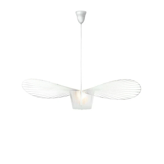 Black Hanging Lamp in the Shape of a Hat – Modern Elegance