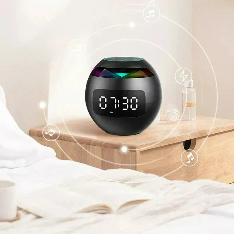 Bluetooth Alarm Clock – Smart LED Screen with Wireless Music