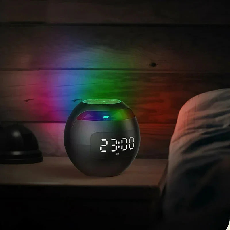 Bluetooth Alarm Clock – Smart LED Screen with Wireless Music