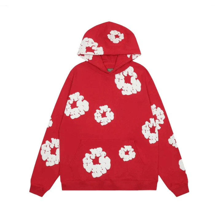 Caleb Hooded Set and Wide Leg Floral Pants