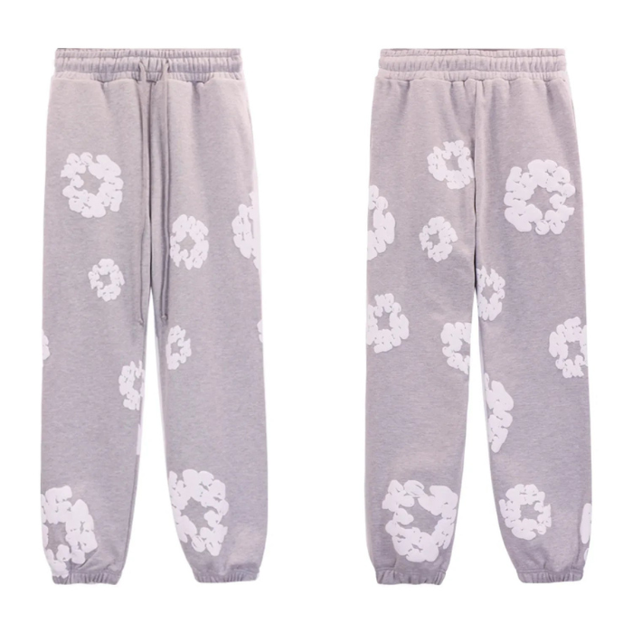 Caleb Hooded Set and Wide Leg Floral Pants