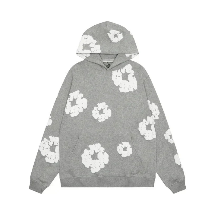 Caleb Hooded Set and Wide Leg Floral Pants