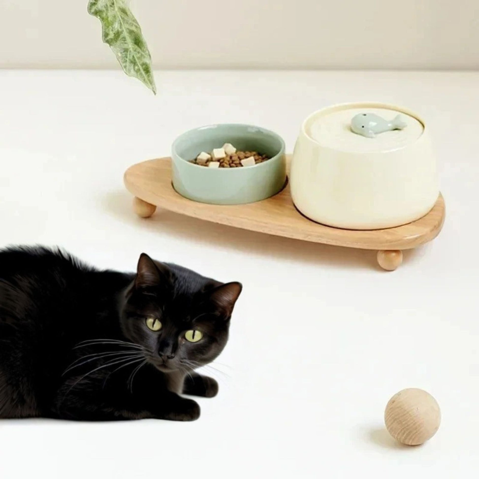 CAT CERAMIC WATER FOUNTAIN | AquaCeramic